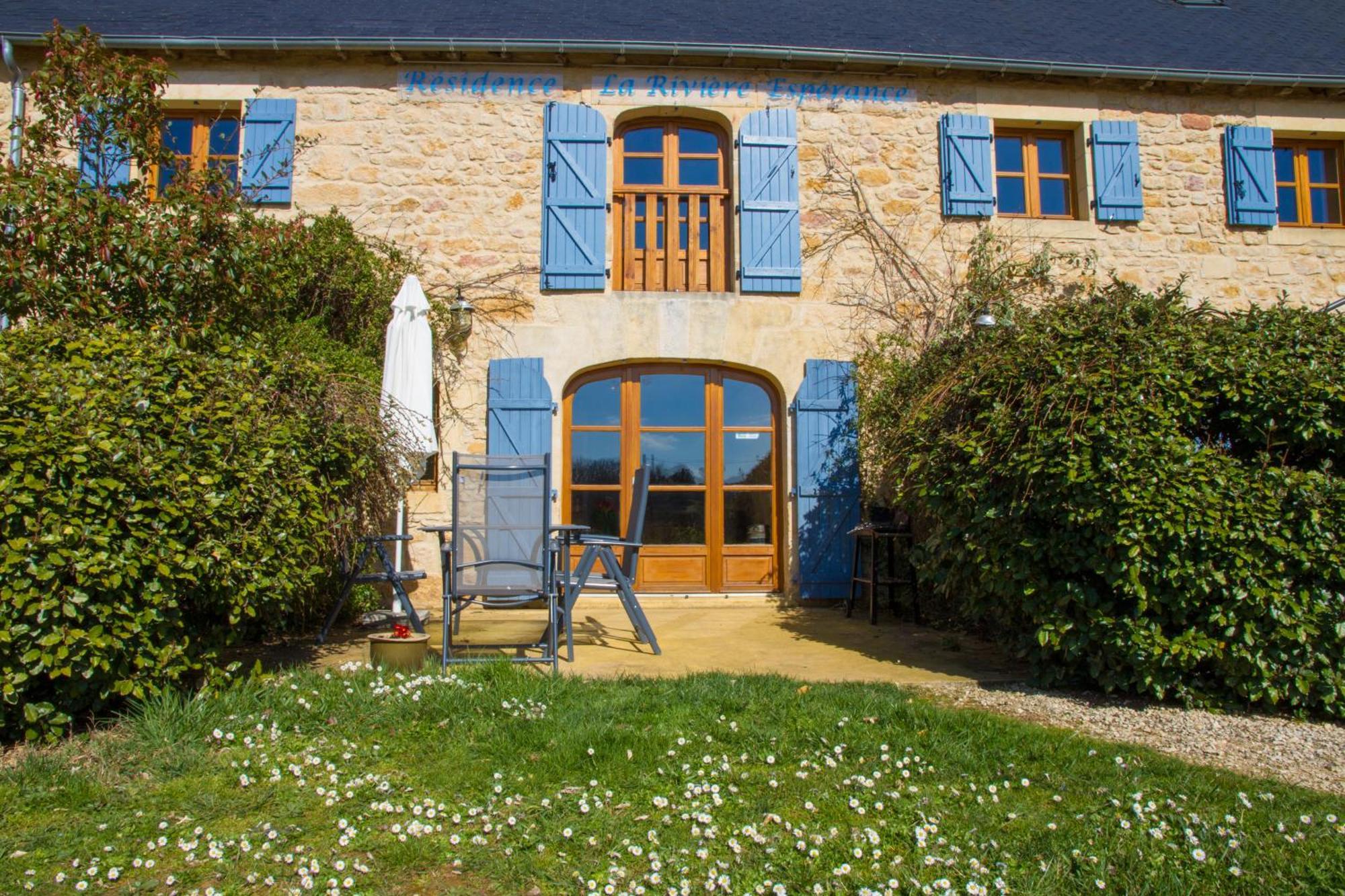 Villa La Riviere Esperance Veyrignac Exterior foto